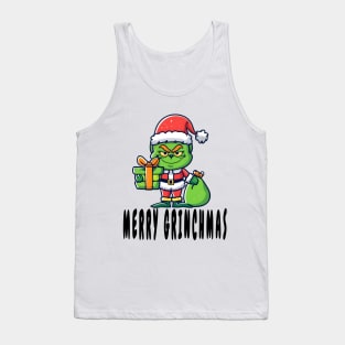 Merry Grinchmas Tank Top
